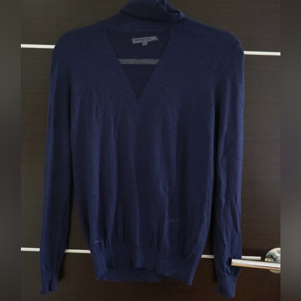 Les Petites… Paris Navy Turtleneck Seeater